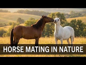 HORSE MATING IN NATURE