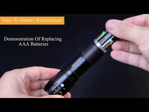 6Pack LED Flashlights High Lumens, 5Mode Tactical Flashlight for Home