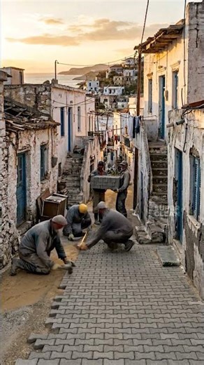Street Completely Unrecognizable After Cleanup #beforeandafter #satisfying #village