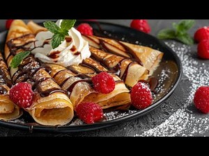 Traditional Russian Pancakes Crepes (Blinchiki) - Easeast receipt
