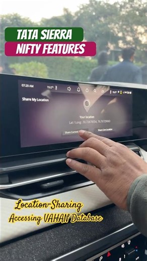 Share Your Live Location With The New Tata Sierra | autoX | #shorts