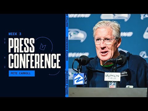 Pete Carroll: "The 12s Had A Great Impact On This Game" | Postgame Press Conference - Week 3