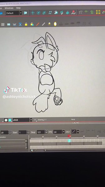 Ashley Nichols Art (@ashleynicholsart)’s videos with Head Empty - Tsundere Twintails