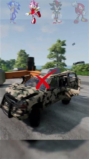 BeamNG.drive: Ultimate Car Control Challenge! (Sonic Edition)