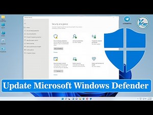 ✅ How To Update Microsoft Windows Defender in Windows 11
