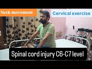 Spinal cord injury C6-C7 level cervical exercises #physiotherapy #spinalcordinjury #scirecovery