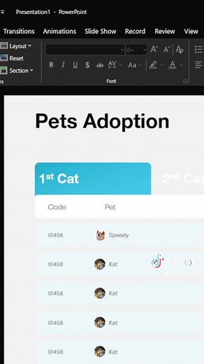 Table Animation Tutorial Using PowerPoint - Step-by-Step Guide