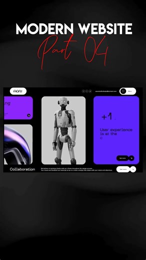 Modern Website Design Series – Part 04 | Clean UI to Premium Visual Experience