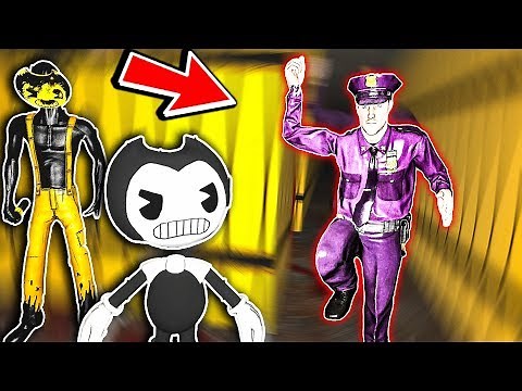 Purple Guy Found Evil Demon Bendy! Garry's Mod Gameplay FNAF Gmod BATIM