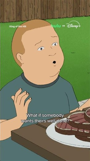 Remember Hank's rule for the grill this weekend.