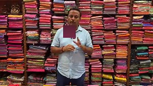 In Today's Video we have displayed Kubera Soft Silk Saree with 16 colour and 1 design. Special Quality Fabric in Kubera Softy, Premium Colour Dye and Colour Combinations makes the Saree Awesome. Get this beautiful saree at just ₹799 after discount. --------------------- Order your saree on WhatsApp now. We provide free shipping across Tamilnadu. --------------------- ➡Best quality sarees at unbeatable prices guaranteed only at Sri Kumaran Silks, Salem. ➡Order sarees online now. We are shipping w