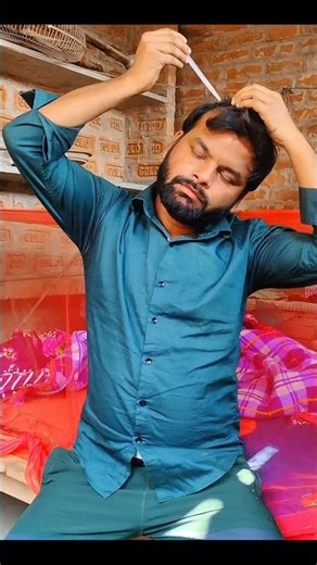 Hair Growth Challenge Day 20/90 #hairstyle #hair #haircare #shorts #howtocutcurlyhair