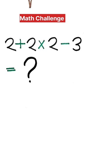 11K views · 159 reactions | Math Challenge    #simplification #brainteaser #mathtest #puzzle #mathchallenge | Abid Art & Math Hack | Facebook