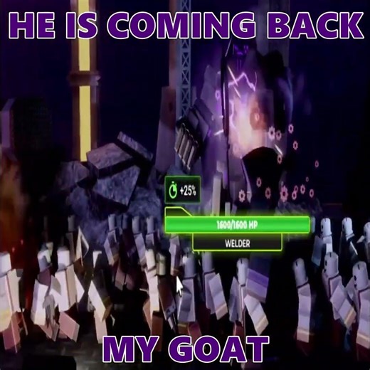 THE GOAT IS RETURNING #tdx #tdxroblox #tdxmedia