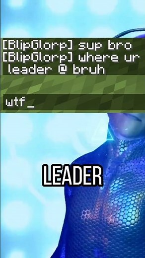An alien joined my Minecraft server
