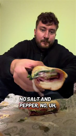 Spicy Italian footlong kept simple