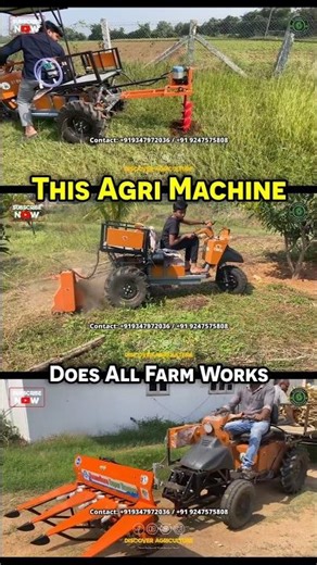 This Machine does All Farm Works