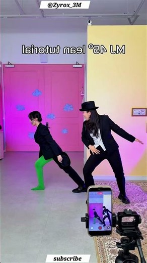 🔥 MJ 45° Lean Tutorial 😱 | Can You Do Michael Jackson's Impossible Move?#MichaelJackson