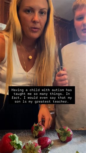 24K views · 3.7K reactions | Part of raising a child with a disability is letting go of the picture you had in your mind. For my sweet boy, success looks so much different. But trust me it’s just as sweet. #autism | Finding Cooper's Voice | Facebook