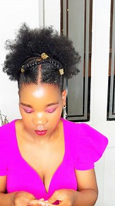 4.3K views · 109 reactions | You do not require many hair accessories to create this gorgeous hairstyle #naturalhairstylesforwomen #naturalhairstyles #hairtutorial | Hair goddess tutorials and lifestyle | Facebook