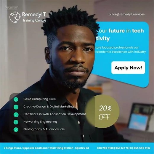 Courses Offered at RemedyIT Training School