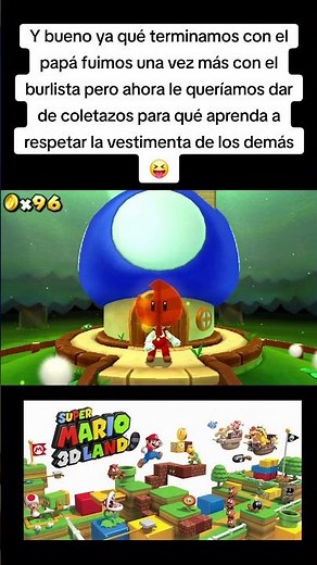 We went into Toad's house and taught them a lesson in Super Mario 3D Land. #supermario3dland