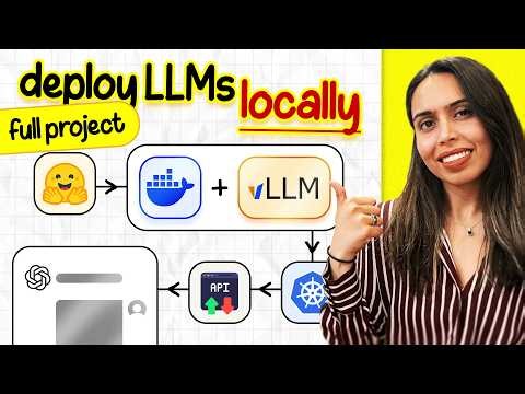 DevOps + LLM +AI Project w/ Docker, Kubernetes, vLLM | Resume Project for Beginners
