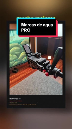 Cómo cambiar y poner marca de agua a las fotos en tu Xiaomi #ferba | xiaomi phone