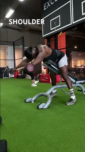 SHOULDER: Chest-Supported Barbell Front Raise — full arc motion #fitness #workout #AJPBody