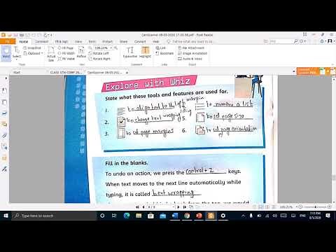 Solved Exercise || Chapter 5 || Computer Whiz Book 5