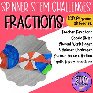 STEM Challenge: Spinner Fractions