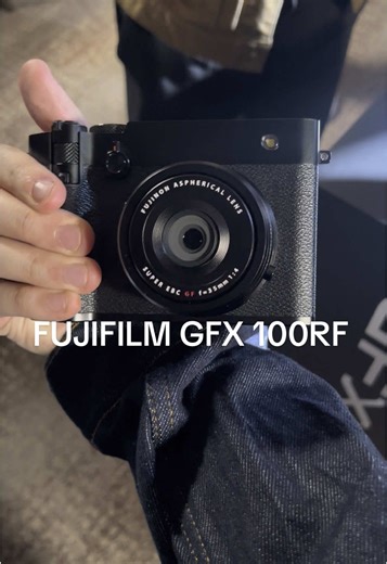 Introducing the Fujifilm GFX 100RF: The Ultimate Digital Camera with a Built-In Lens