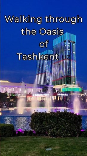 Nobody told me Tashkent was this beautiful 🇺🇿 #Uzbekistan #Travel