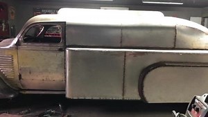 33K views · 1.7K reactions | Here is a shot of the ‘Noggins Cider Truck’ in bare metal. It started as a 1934 Chrysler Airflow four door Sedan. We used about a dozen sheets of 18 gauge metal to fabricate the tanker body | Bad Chad | Facebook