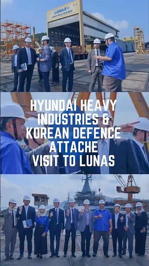 HD Hyundai Heavy Industries & Korean Republic Defence Attaché Visit To LUNAS | 05.12.2025 #HDHHI