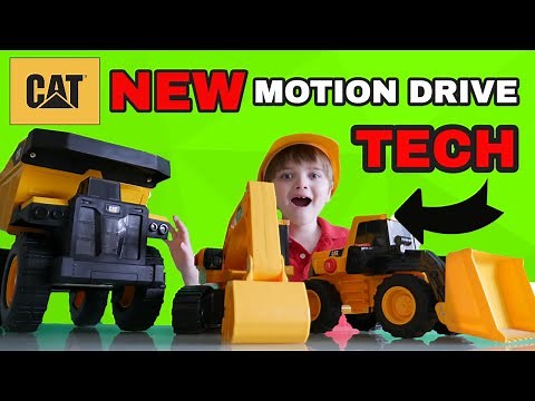 CAT Construction Toys - Power Haulers and the Huge Steel Dump Truck