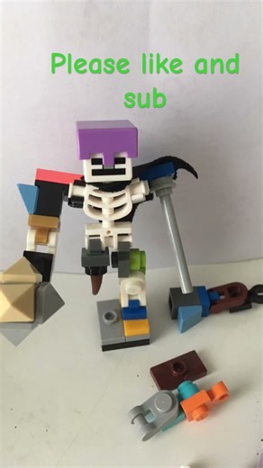Cursed minecraft skeleton
