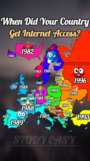 Indian Crazy Boys on Instagram: "WHEN DID YOUR COUNTRY GET INTERNET ACCESS? #internet #socialmedia #country #europe #viralreels"