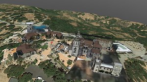 Hearst Castle - 3D model by j0hnny