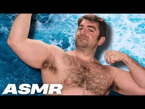 10 MIN INTENSE CHEST SCRATCHING SESSION (MALE ASMR) & HYPER INTENSE FINGER FLUTTER VISUALS