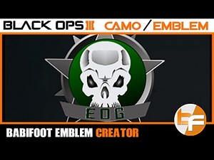 Black Ops 3 Emblem Tutorial #017 - Elite Ops Gaming Emblem #Babifoot