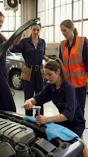 From Scrap to Supercar 🔥 | Female Mechanics Full Car Restoration