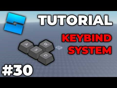 How to make a KEYBIND SYSTEM in ROBLOX STUDIO (#30)