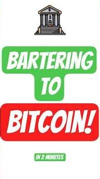 How Bartering Turned Into The Money System We Use Today #history #finance #facts