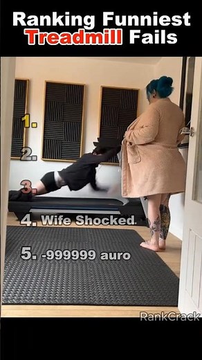 Ranking Funniest Treadmill Fails