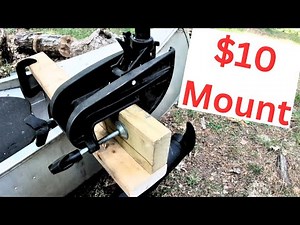 Easiest and Cheapest Canoe Trolling Motor Mount