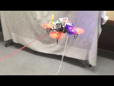 DroneKit guided no GPS mode- auto takeoff and landing, yaw control test