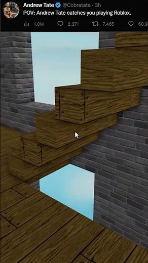 Andrew Tate catches YOU playing Roblox