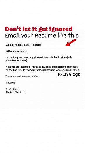 Tips for Sending a Resume and Cover Letter Properly