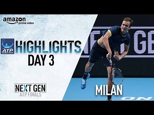 Highlights: Medvedev Maintains SF Hopes Milan 2017